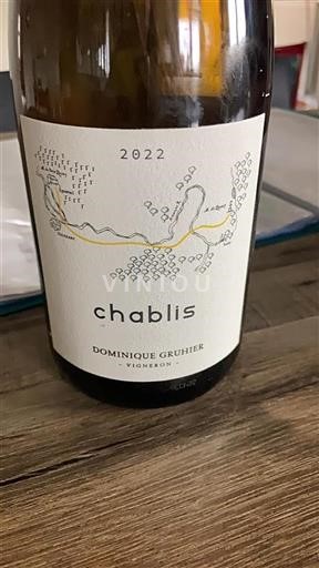 Borgogna Chablis Dominique Gruhier 2022