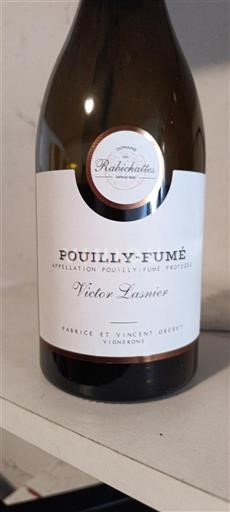 Vallée de la Loire Pouilly-fumé Domaine Des Rabichattes Victor Lasnier Non Millésimé