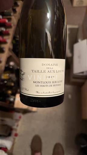 Loire Valley Montlouis-sur-Loire Domaine La Taille Aux Loups Les Hauts de Husseau 2019