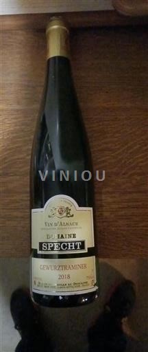 Alsácia Domaine Specht Gewurztraminer 2018