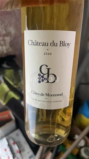 Sudoeste Côtes-de-montravel Château Bloy 2020