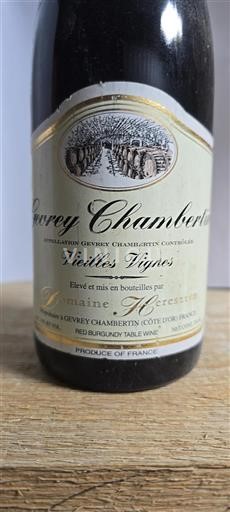Borgogna Gevrey-Chambertin Grand Cru Domaine Heresztyn Vieilles Vignes 1999