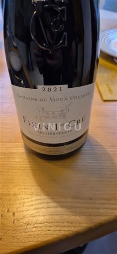 Bourgogne Fixin Premier Cru Domaine Vieux College Les Hervelets 2021