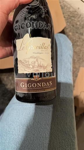 Údolí Rhôny Gigondas Le Gravillas 2019