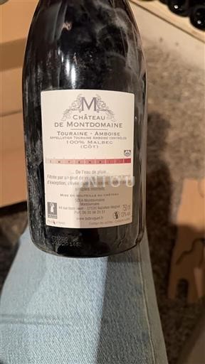 Vallée de la Loire Touraine-amboise Domaine Mont Intensité 2019