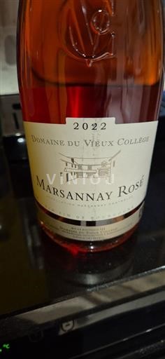 Burgundy Marsannay Domaine Vieux College 2022