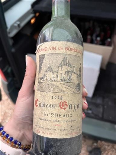 Bordeaux Château Gayon 1978