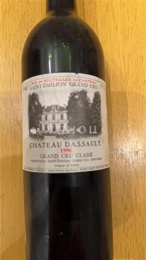 Bordeaux Saint-Émilion Grand Cru Classé Dassault 1990