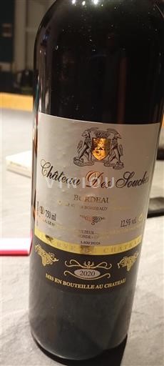 Burdeos Bordeaux Château Des Souches Réserve du Château 2020