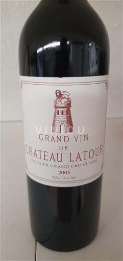 Bordeaux Pauillac Premier Grand Cru Classé Château Latour Grand Vin 2005