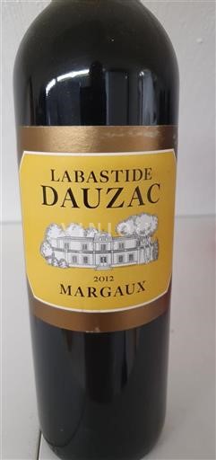 Bordeaux Margaux La Bastide Dauzac 2012