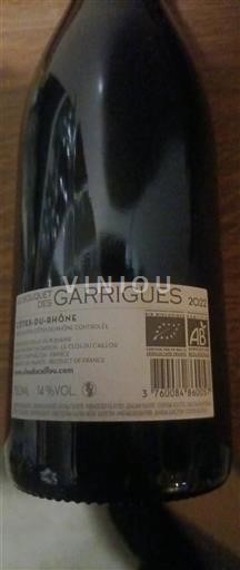 Rhône Valley Côtes du Rhône Le Clos Du Caillou Le Bouquet des Garrigues 2022