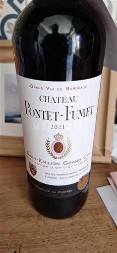 Bordeaux Saint-Émilion Grand Cru Grand Cru Château Pontetfumet 2021
