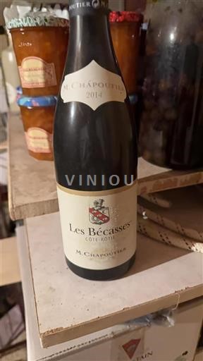 Rhônetal Côte-rôtie M. Chapoutier Les Bécasses 2014