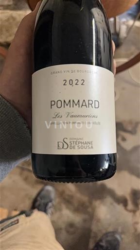 Bourgogne Pommard Domaine Stéphane De Sousa Les Vaumuriens 2022