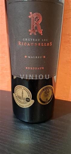 Bordeaux Château Les Ricaudelles Malbec 2021
