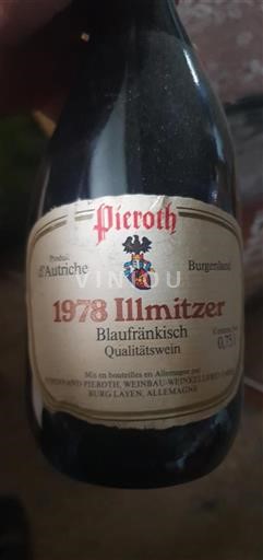 Burgenland Pieroth Illmitzer 1978
