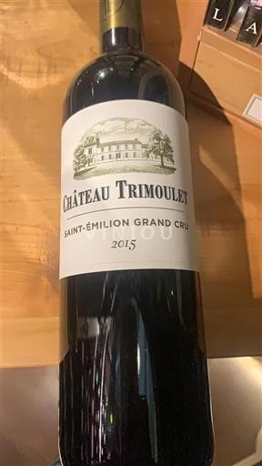 Bordeaux Saint-Émilion Grand Cru Château Trimoulet 2015