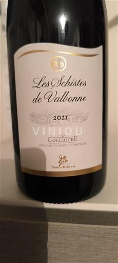 Roussillon Collioure Terre Des Templiers Les Schistes de Valbonne 2021