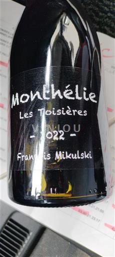 Bourgogne Monthélie François Mikulski Les Toisières 2022
