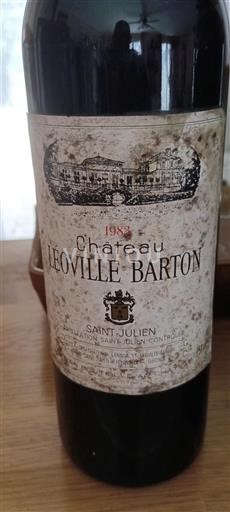 Bordeaux Saint-Julien Grand Cru Château Léoville Barton 1983
