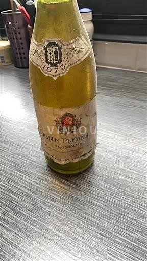 Burgundija Chablis premier cru Premier Cru Jean Collet Montmain 1973
