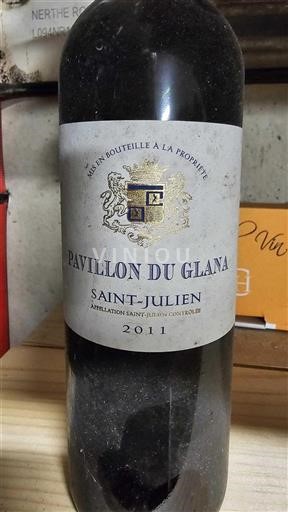 Burdeos Saint-Julien Château Glana Pavillon du Glana 2011