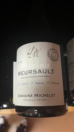 Bourgogne Meursault Domaine Michelot 2019