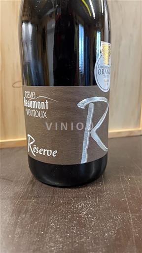 Rhône-dalen Ventoux Cave Beaumont Du Ventoux Réserve 2022