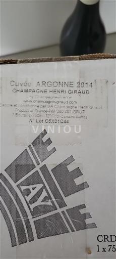 Champagne Henri Giraud Argonne 2014