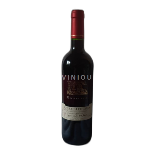 Bordeaux Pessac-Léognan Maison Johannes Boubée Réserve 2019
