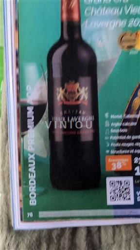 Bordeaux Grand Cru Château Vieux Lavergne 2020