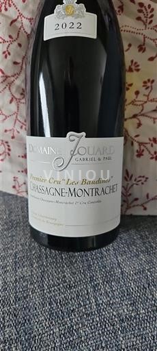 Bourgogne Chassagne-montrachet Premier Cru Domaine Jouard Les Baudines 2022