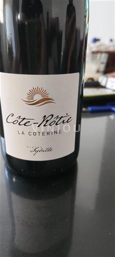 Rhônen laakso Côte-rôtie Divine Sybille La Coterine 2023