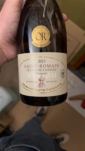 Bourgogne Saint-Romain Domaine Coste Caumartin Le Clos du Château 2023