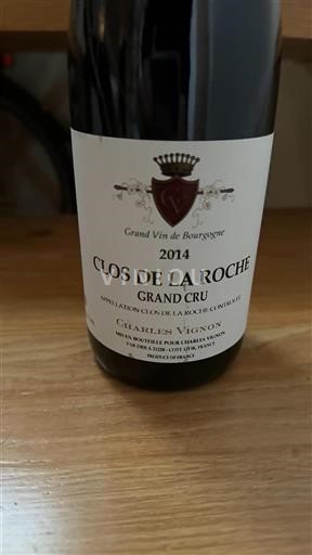 Bourgogne Clos-de-la-roche Grand Cru Charles Vignon 2014