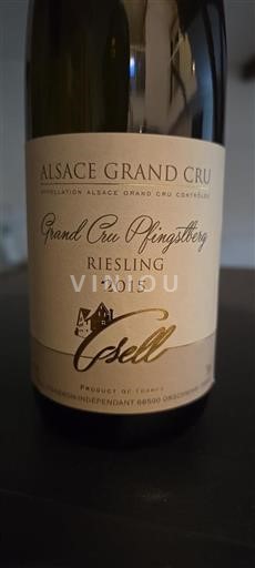 Alsace Alsace Grand Cru Grand Cru Eblinfuchs Grand Cru Pfingstberg 2015