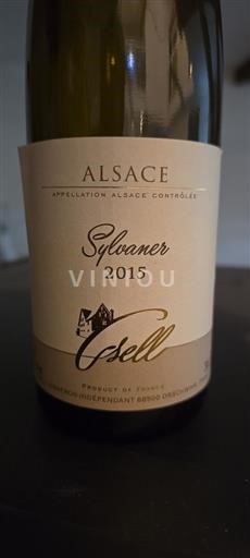 Alsace Henri Gsell Sylvaner 2015