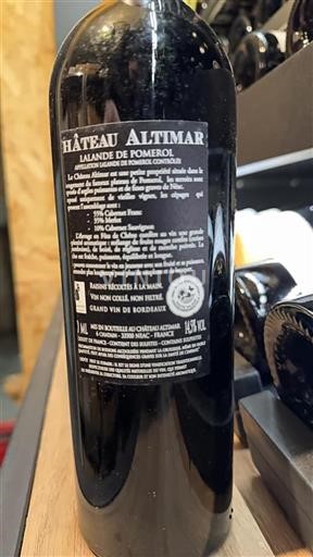 Bordeaux Lalande-de-Pomerol Château Altimar 2018