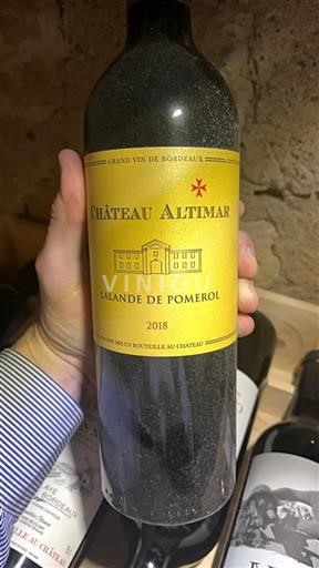 Bordeaux Lalande-de-pomerol Château Altimar 2018