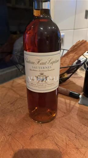 Bordeaux Sauternes Hautcaplane 1995