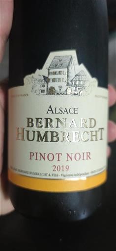 Elzas Bernard Humbrecht Pinot Noir 2019