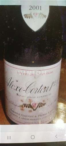 Burgundy Aloxe-Corton Gaston & Pierre Ravaut 2001