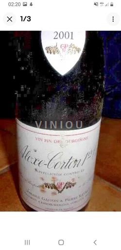 Burgundy Aloxe-Corton Gaston & Pierre Ravaut 2001