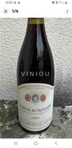 Borgoña Vosne-romanée Domaine Robert Sirugue 1994