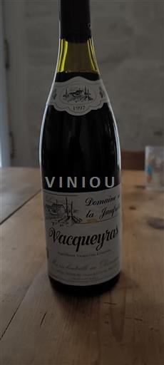 Rhônevallei Vacqueyras Domaine La Jaufette 1997