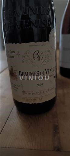 Rhônen laakso Beaumes de Venise Notre Dame De Lavande 2009