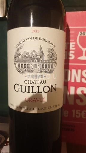 Bordeaux Graves Château Guillon 2015