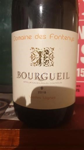 Vallée de la Loire Bourgueil Domaine Des Fontenys Vieilles Vignes 2018