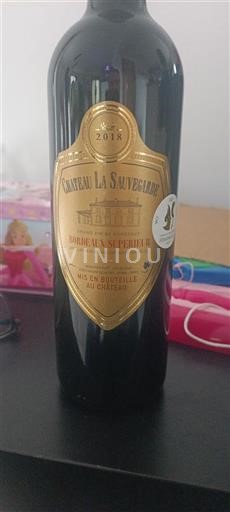 Bordeaux Bordeaux Supérieur Château La Sauvegarde 2018